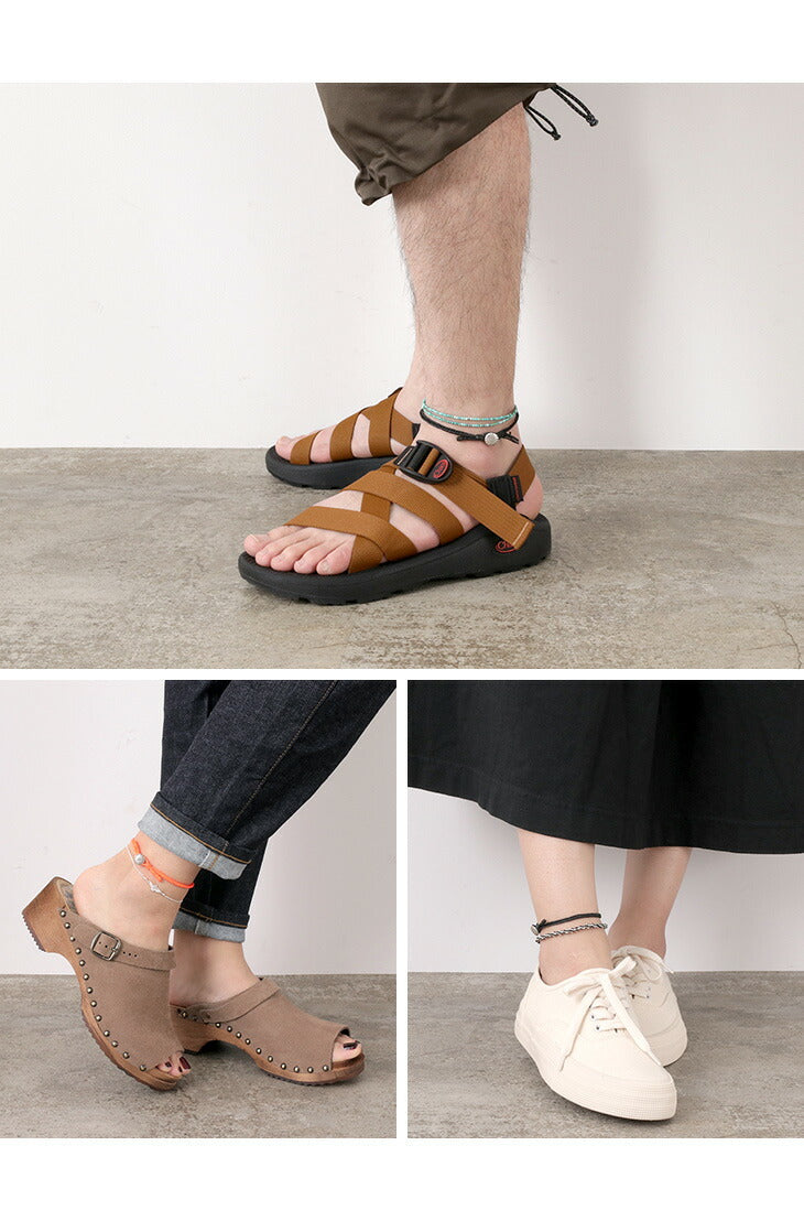 Fadua / cera concho Anklet Fishbone Braid