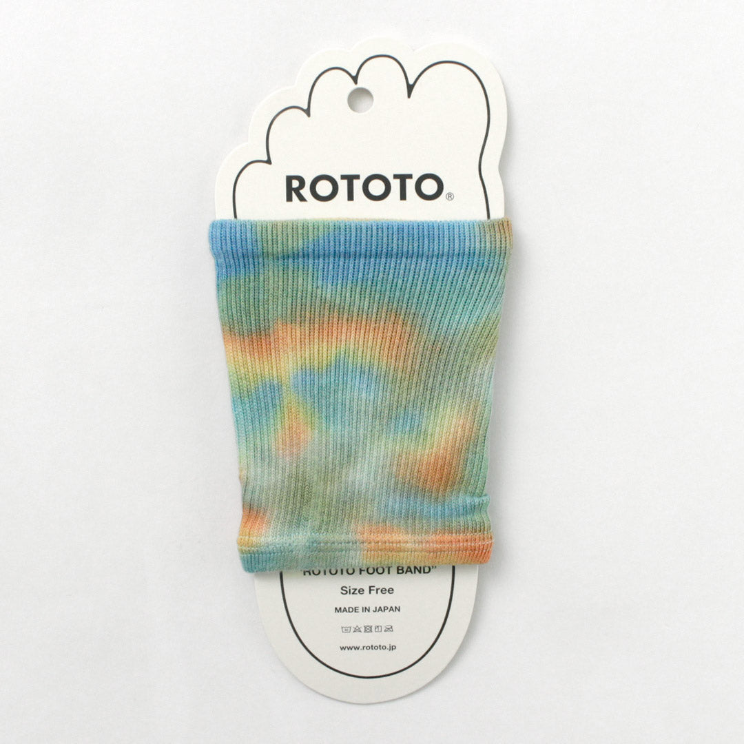 ROTOTO / Foot Band Tie-Dye