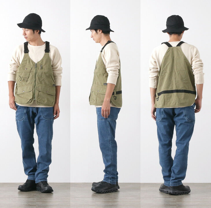 GOHEMP / Vendor Pantalones ajustados cónicos lavado usado