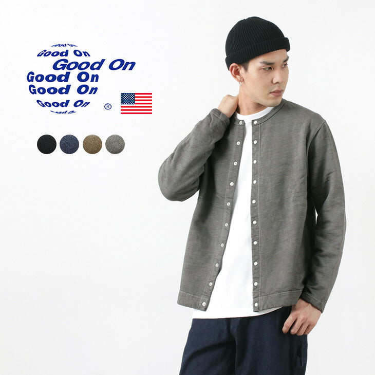 GOOD ON / 크루넥 스웨트셔츠 가디건