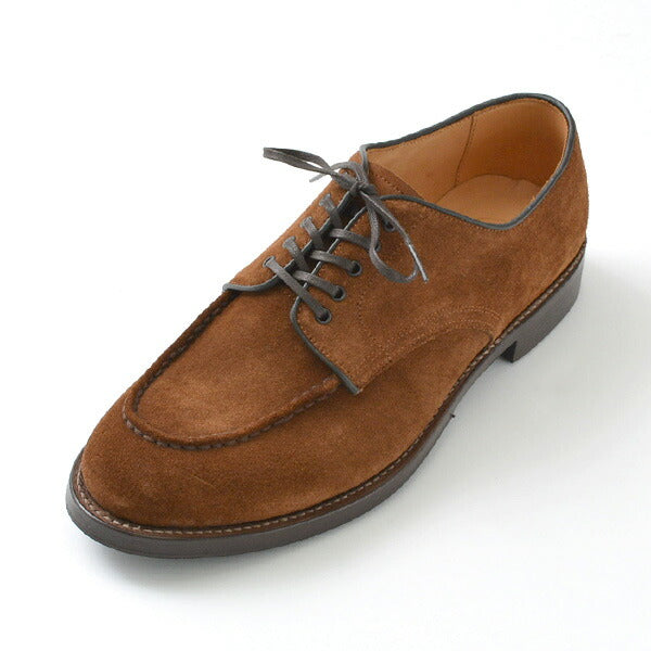 WHEELROBE / 15078S Chaussures en daim à coutures épaisses et bout moc
