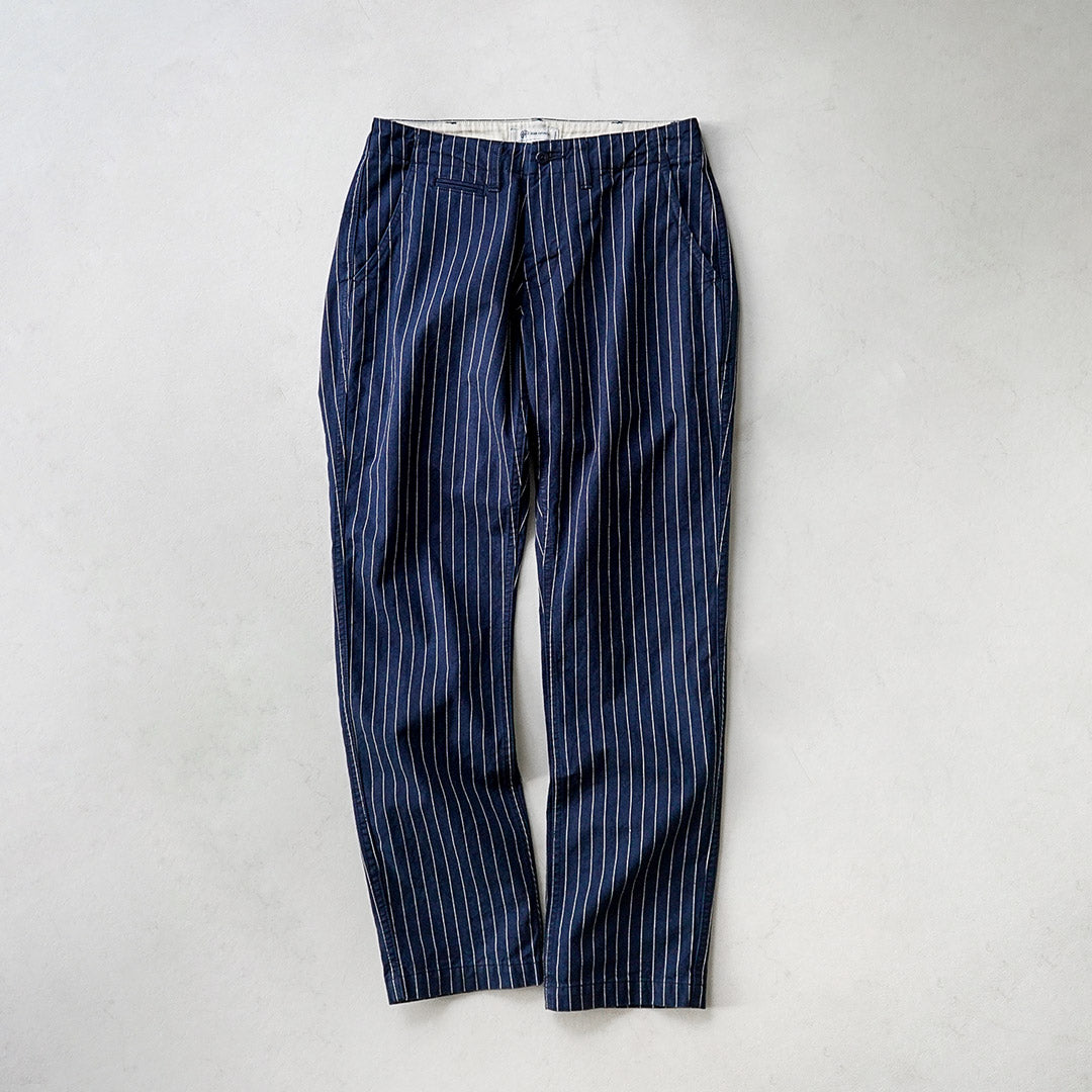 JAPAN BLUE JEANS / RJB1620 Chinos anchos y cónicos a rayas