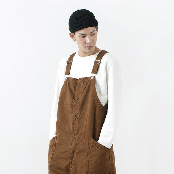 HARVESTY / Chino Cross Dye Overalls