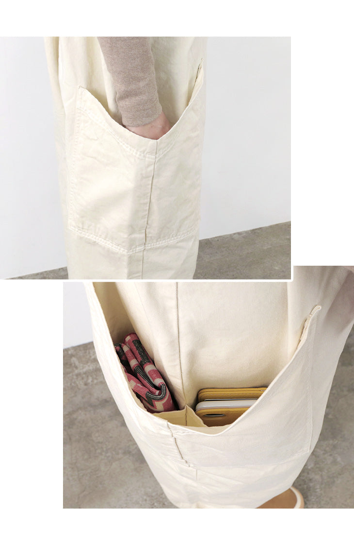HARVESTY / Chino Cross Dye Overalls