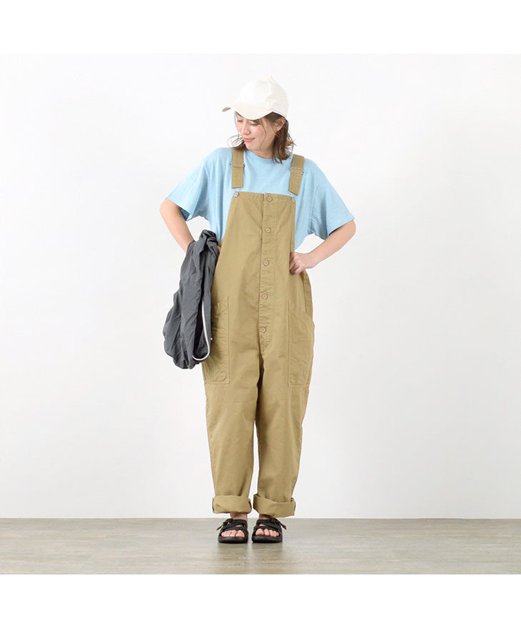 HARVESTY / Chino Cross Dye Overalls