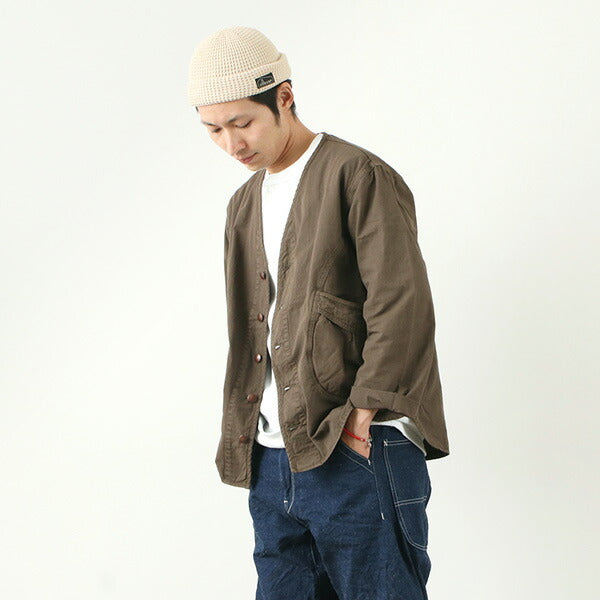 GOHEMP / Vendor Collarless Jacket