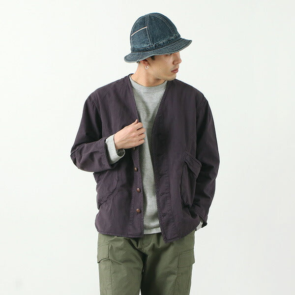 GOHEMP / Vendor Collarless Jacket