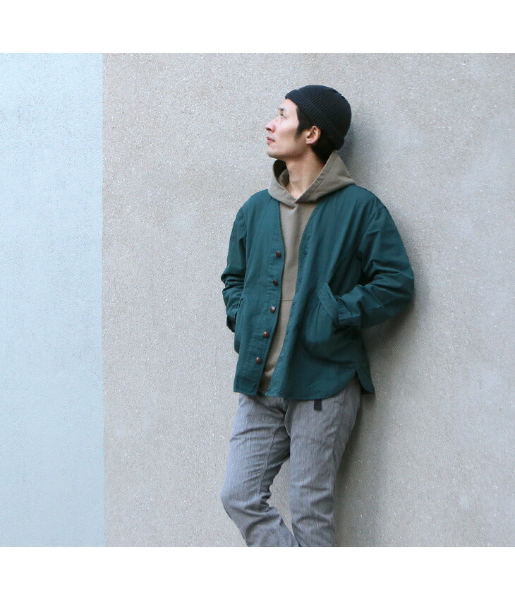 GOHEMP / Vendor Collarless Jacket