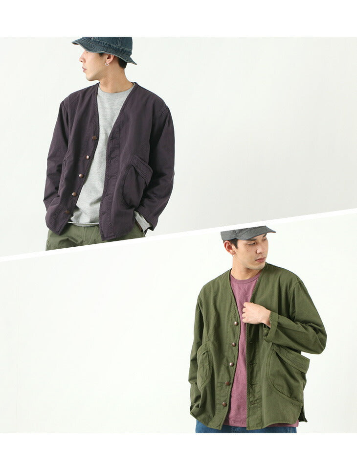 GOHEMP / Vendor Collarless Jacket