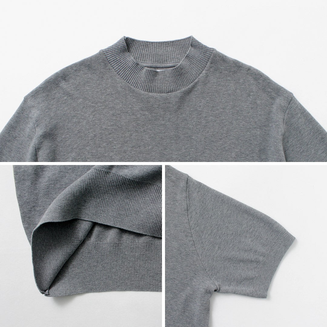GICIPI / Calamaro Col Montant Coupe Décontractée Tricot Cousu