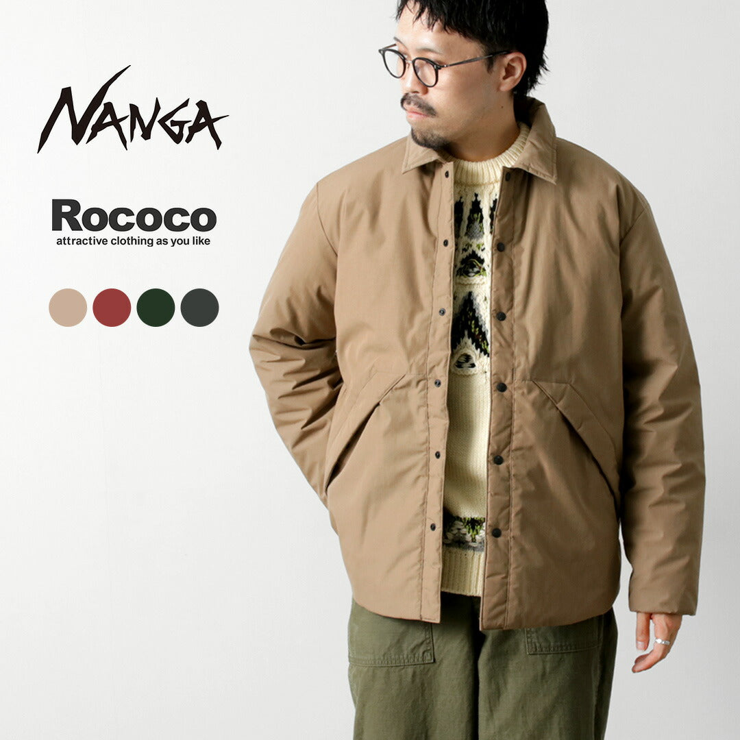 Chaqueta tipo camisa de plumón NANGA / HINOC