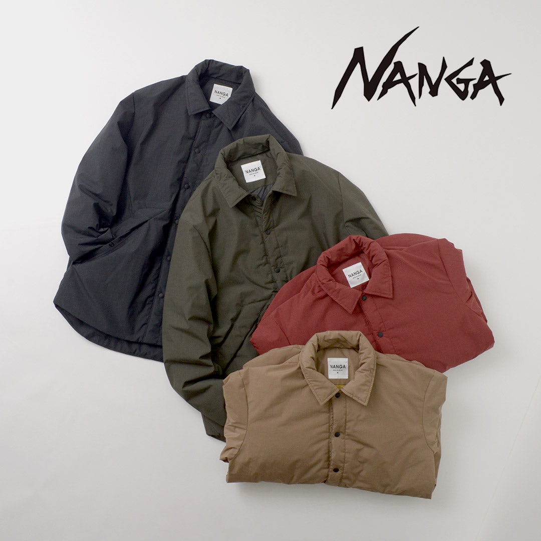Chaqueta tipo camisa de plumón NANGA / HINOC