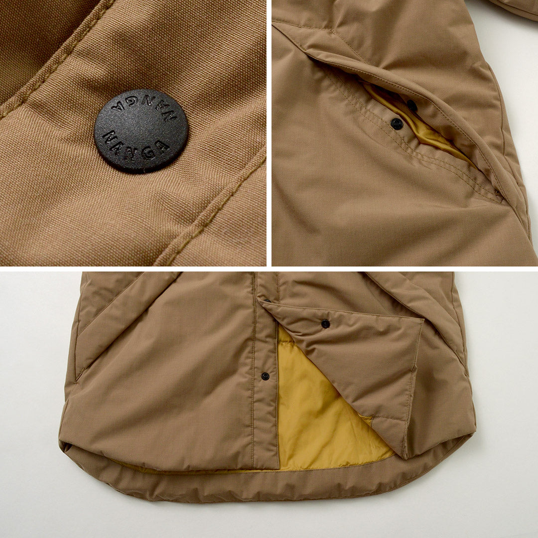 Chaqueta tipo camisa de plumón NANGA / HINOC