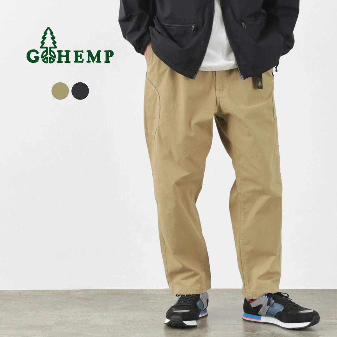 GOHEMP / 軍用帆布高探險褲