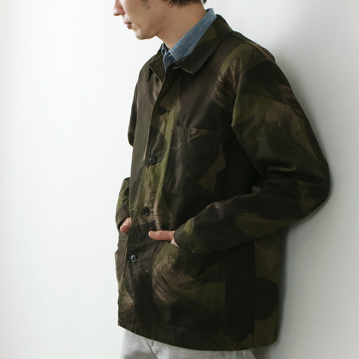 FOB FACTORY / FRC003 Chaqueta camisera francesa de camuflaje
