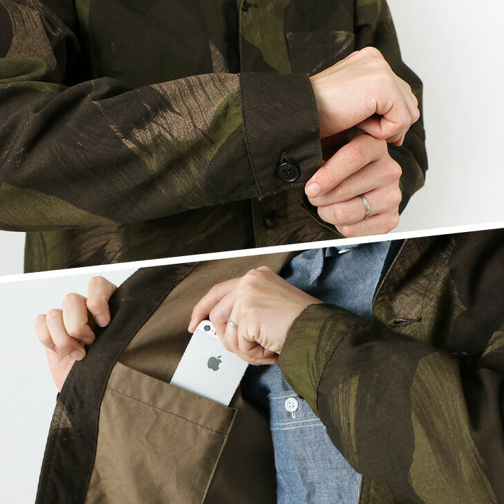 FOB FACTORY / FRC003 Chaqueta camisera francesa de camuflaje