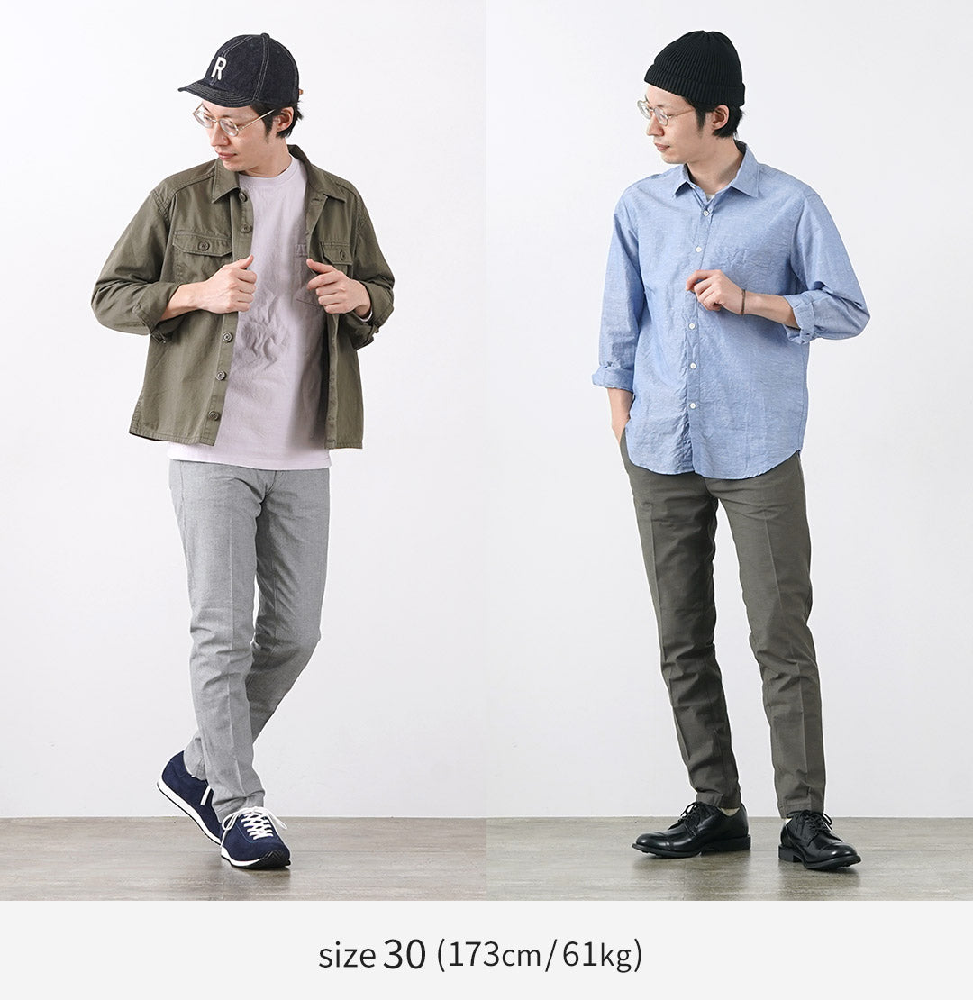 JAPAN BLUE JEANS / RJB4670 네오 브리지 오피서 테이퍼드 팬츠