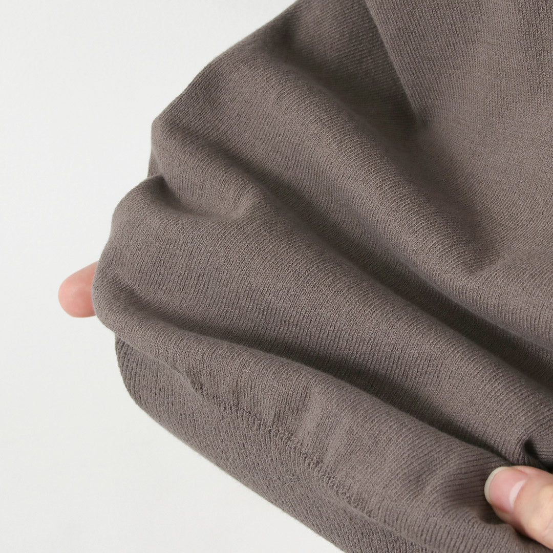YONETOMI NEW BASIC / Wave Cotton Knit Pullover Model 2025