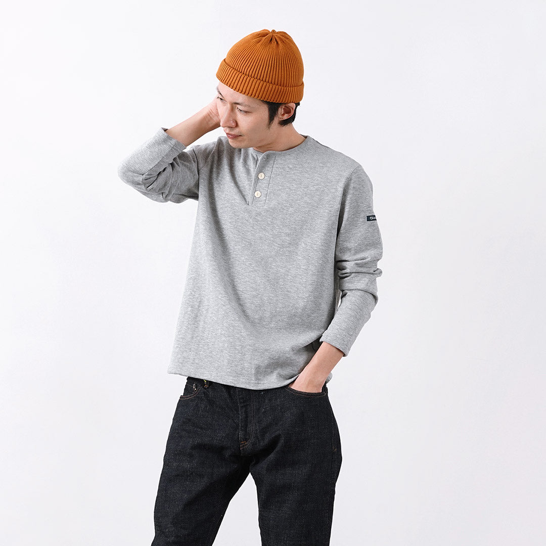 TIEASY / HDCS Camiseta manga larga cuello Henry