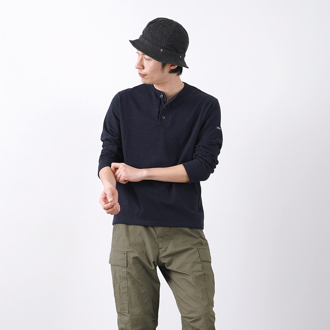 TIEASY / HDCS Camiseta manga larga cuello Henry
