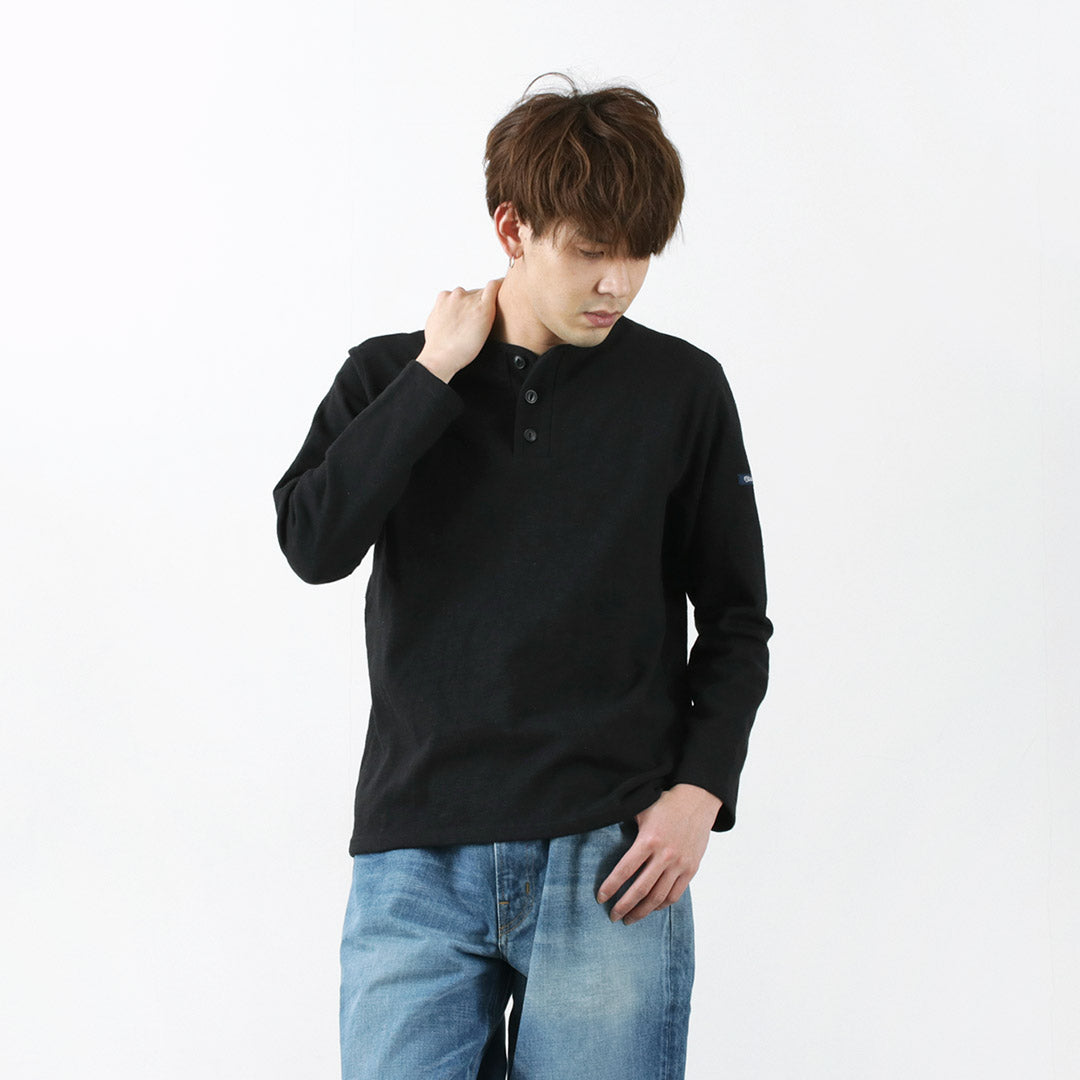 TIEASY / HDCS Camiseta manga larga cuello Henry