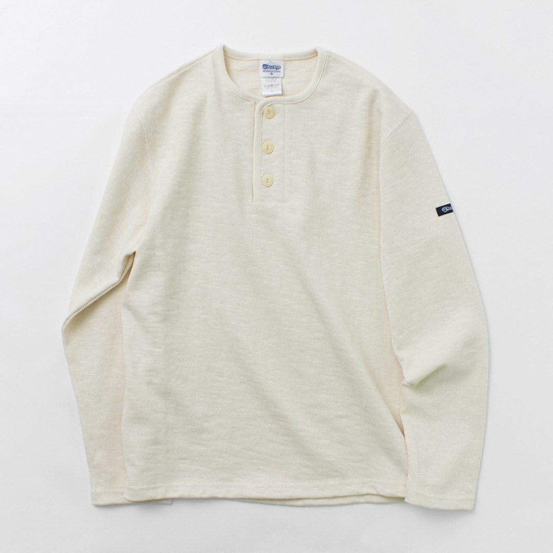 TIEASY / HDCS Camiseta manga larga cuello Henry