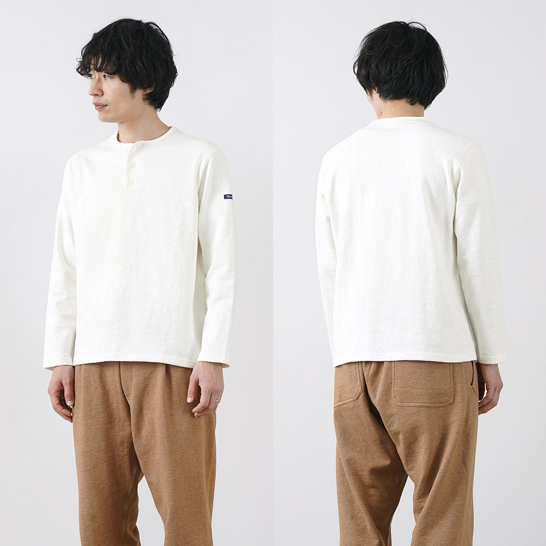 TIEASY / HDCS Camiseta manga larga cuello Henry