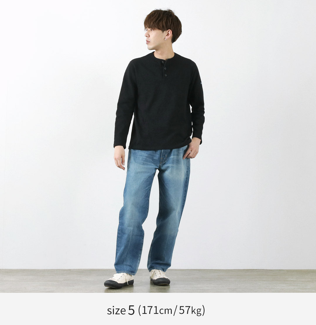 TIEASY / HDCS Camiseta manga larga cuello Henry