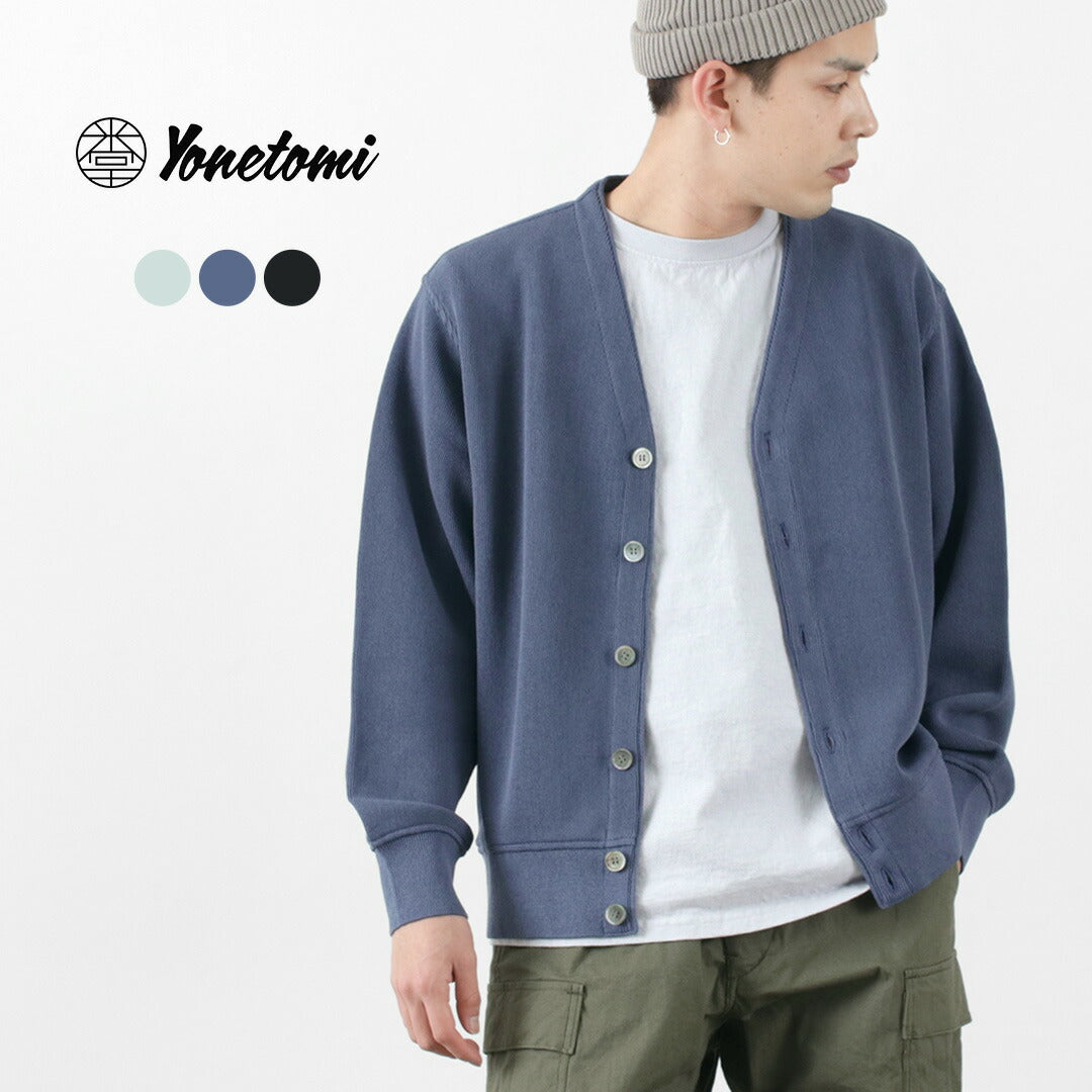 YONETOMI NEW BASIC / Gima 棉质针织开衫