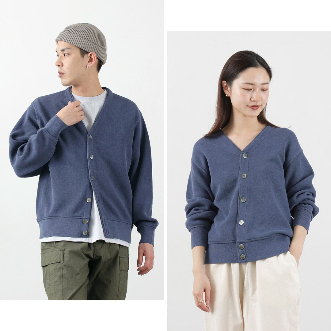 YONETOMI NEW BASIC / Gima 棉质针织开衫