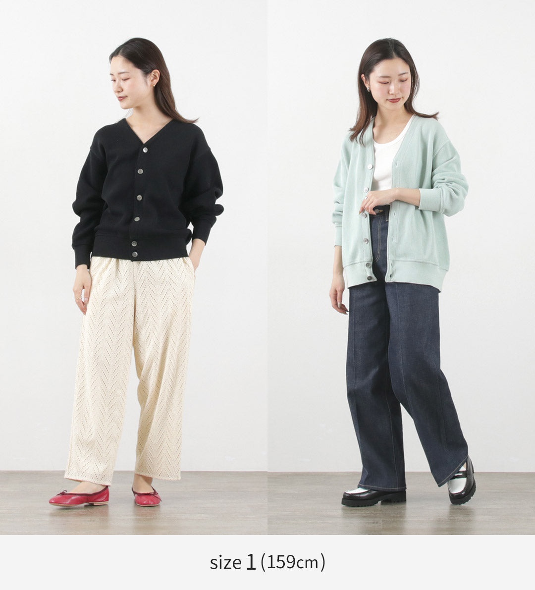 YONETOMI NEW BASIC / Gima 棉质针织开衫