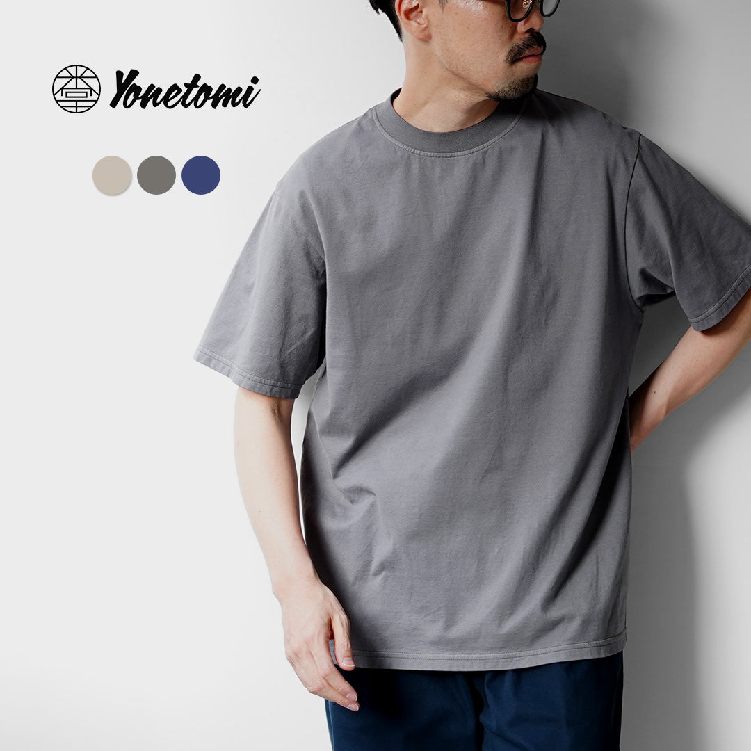 YONETOMI NEW BASIC / 成衣染色包 T 卹