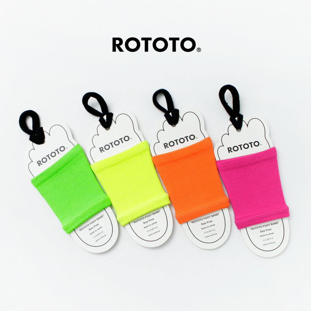 ROTOTO / R1414 Neon Foot Band