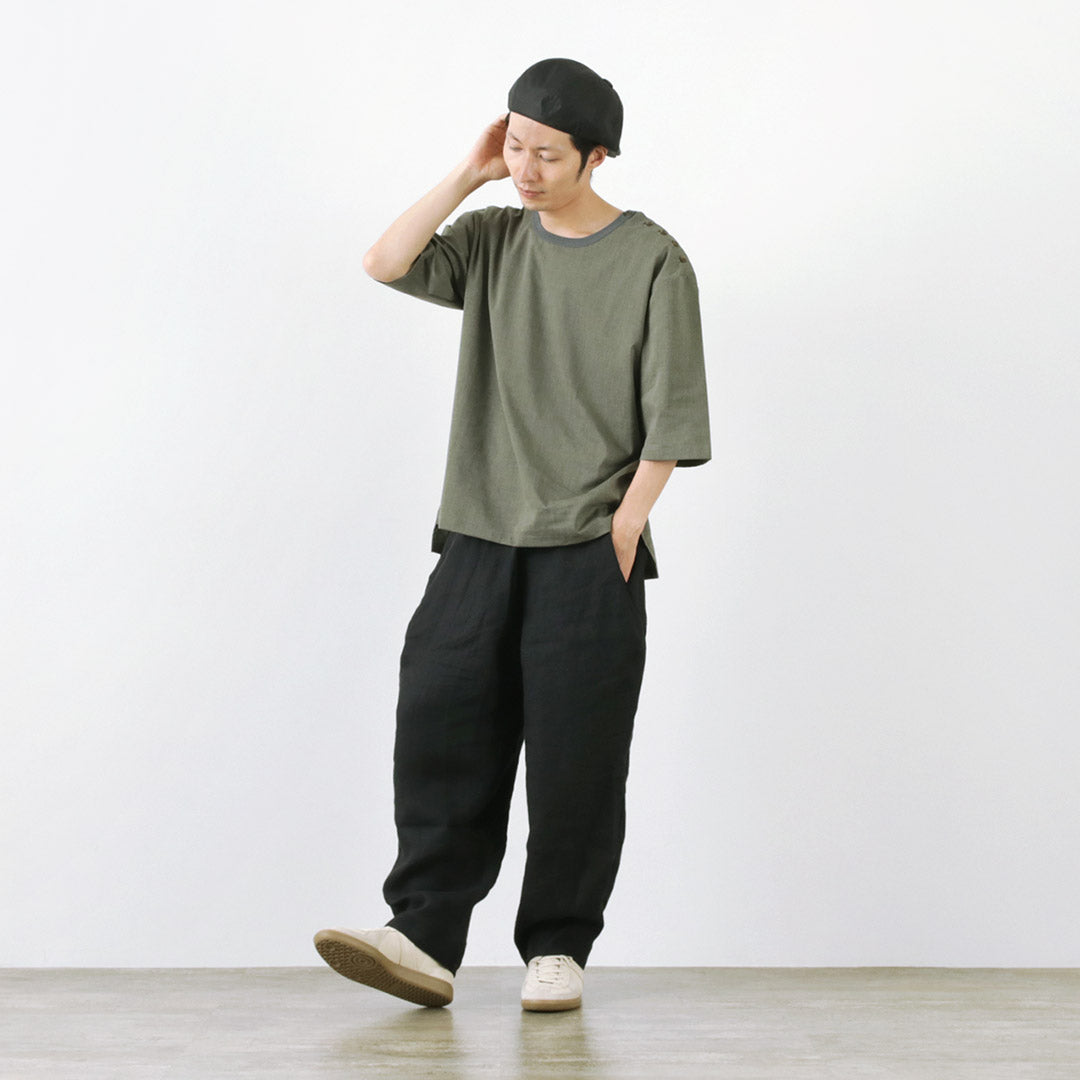 ROCOCO / Ramie Coolmax Sleeping Shirt