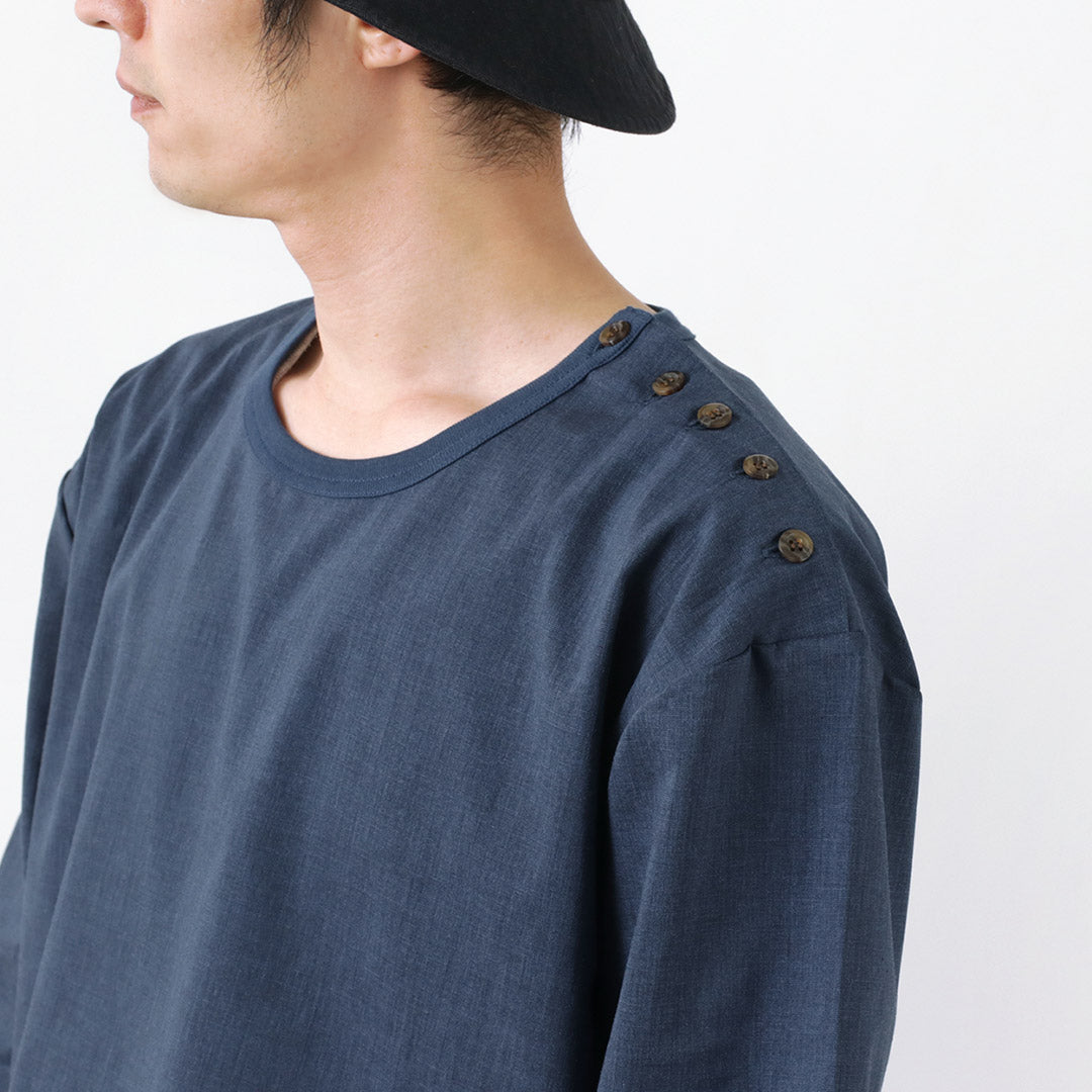 ROCOCO / Ramie Coolmax Sleeping Shirt
