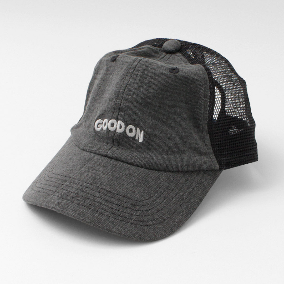 GOOD ON / TEE 메쉬 캡 GOOD ON 자수