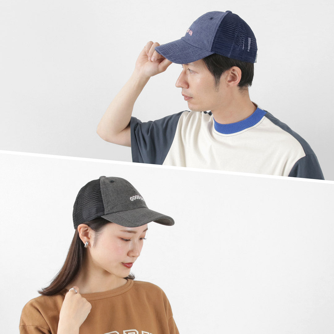 GOOD ON / TEE 메쉬 캡 GOOD ON 자수