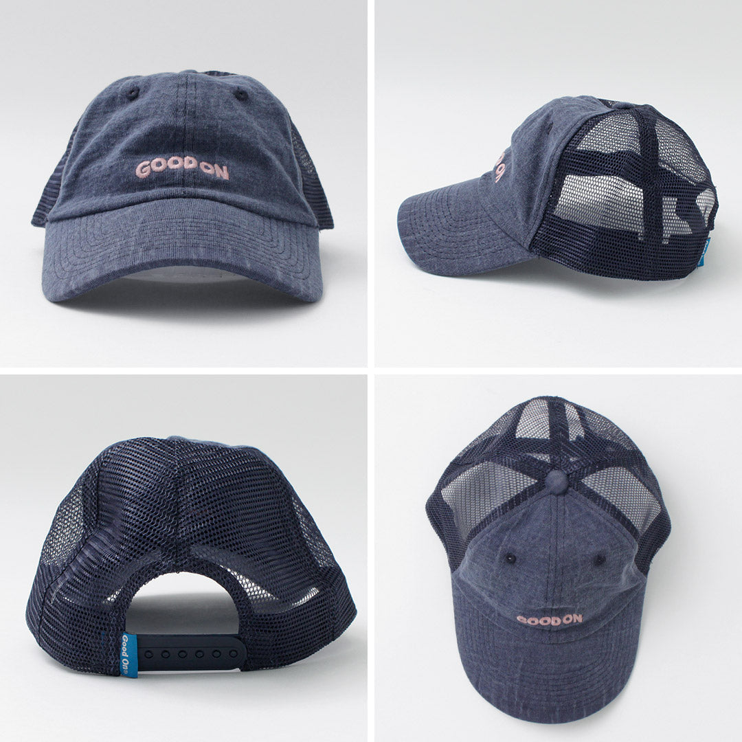 GOOD ON / TEE 메쉬 캡 GOOD ON 자수