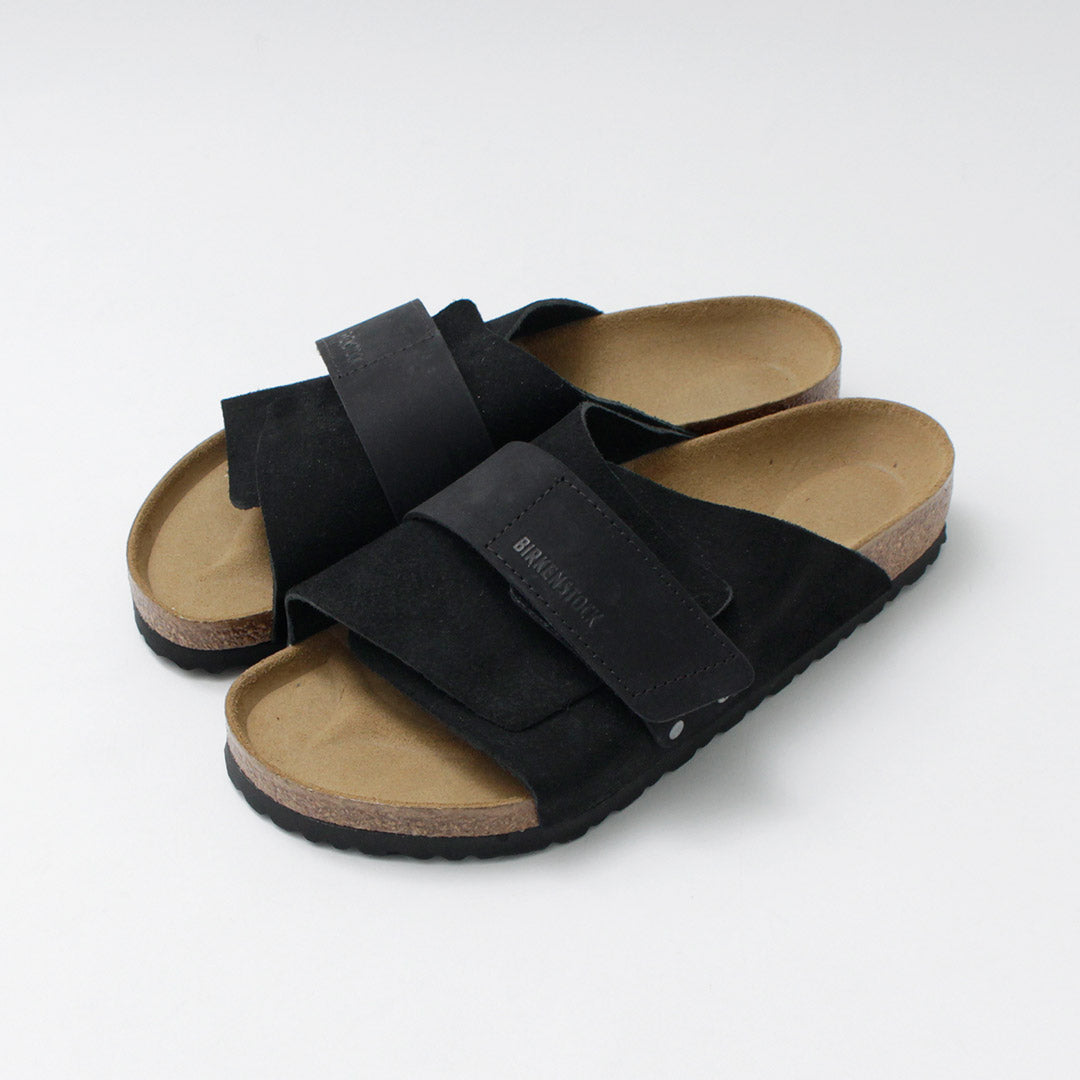 BIRKENSTOCK / Sandalias Kyoto de ante y piel nobuck