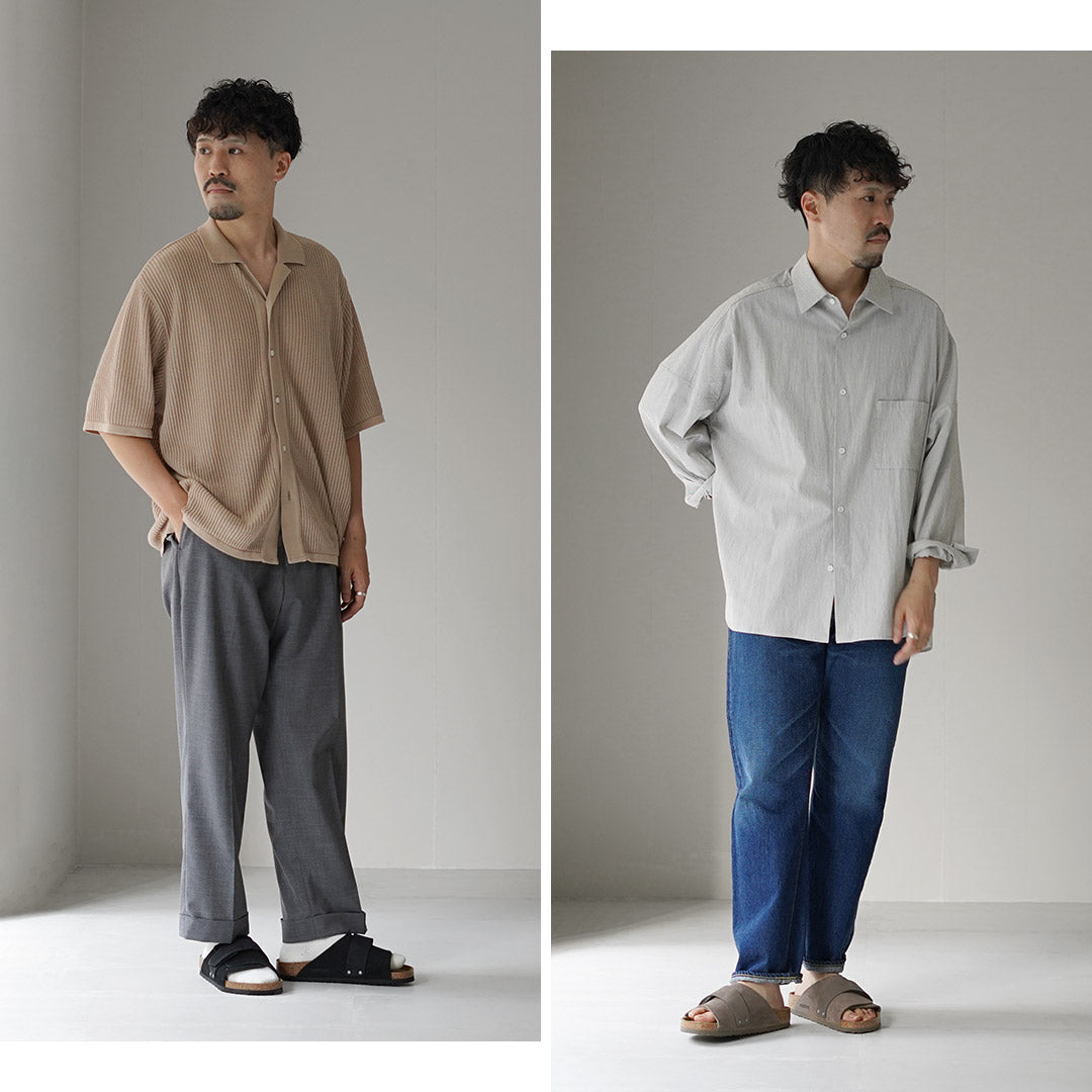 BIRKENSTOCK / Sandalias Kyoto de ante y piel nobuck