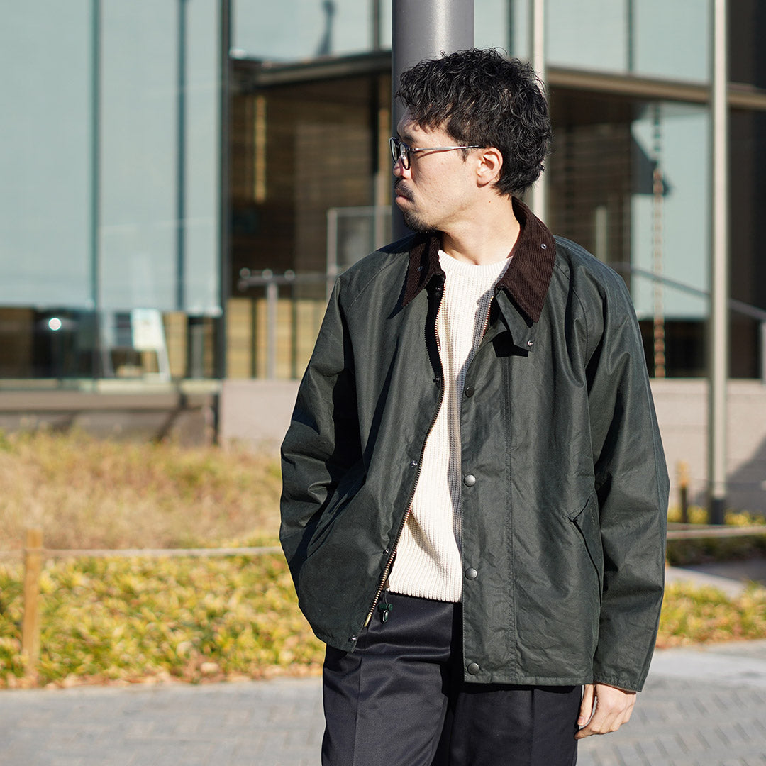 BARBOUR / Chaqueta encerada de transporte de gran tamaño