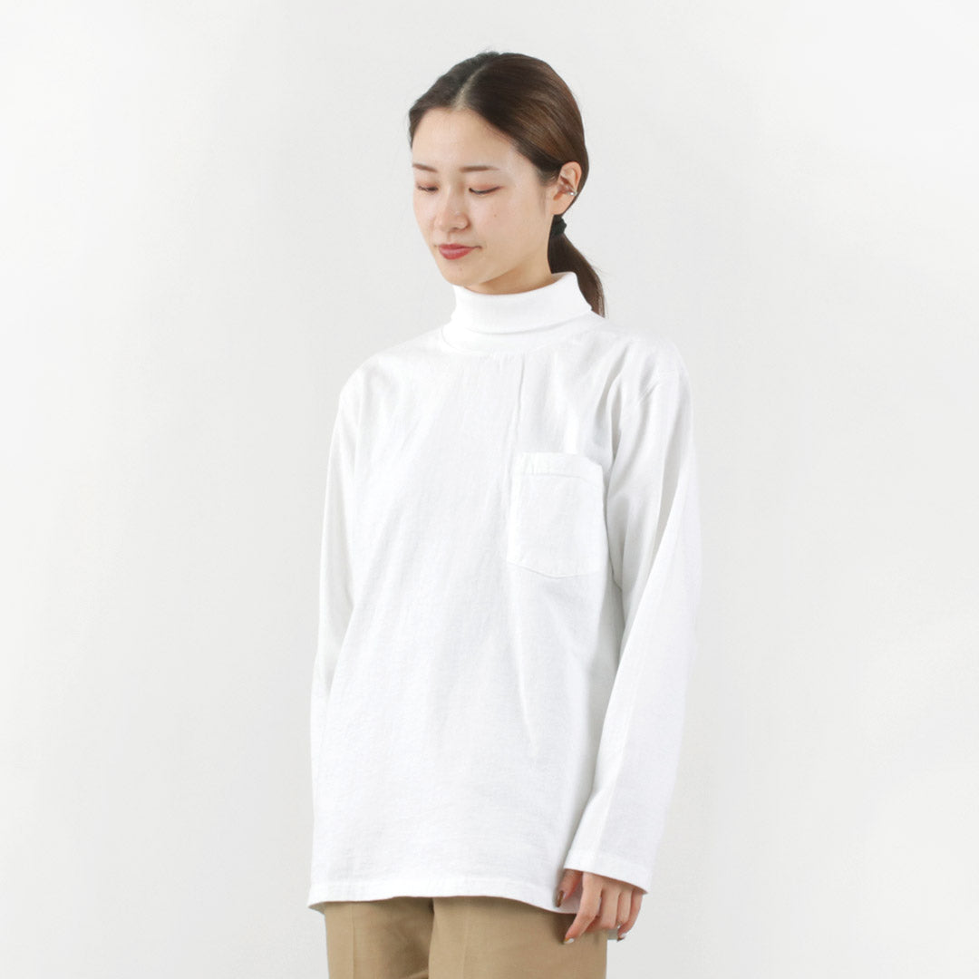 GOODWEAR / T-shirt à manches longues et col roulé avec poche