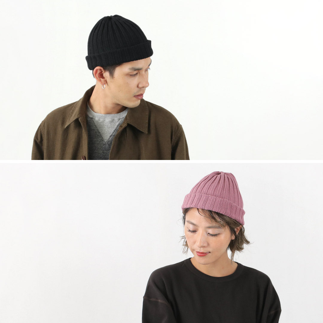 HIGHLAND 2000 / Cotton 2×2 ribbed bobby cap