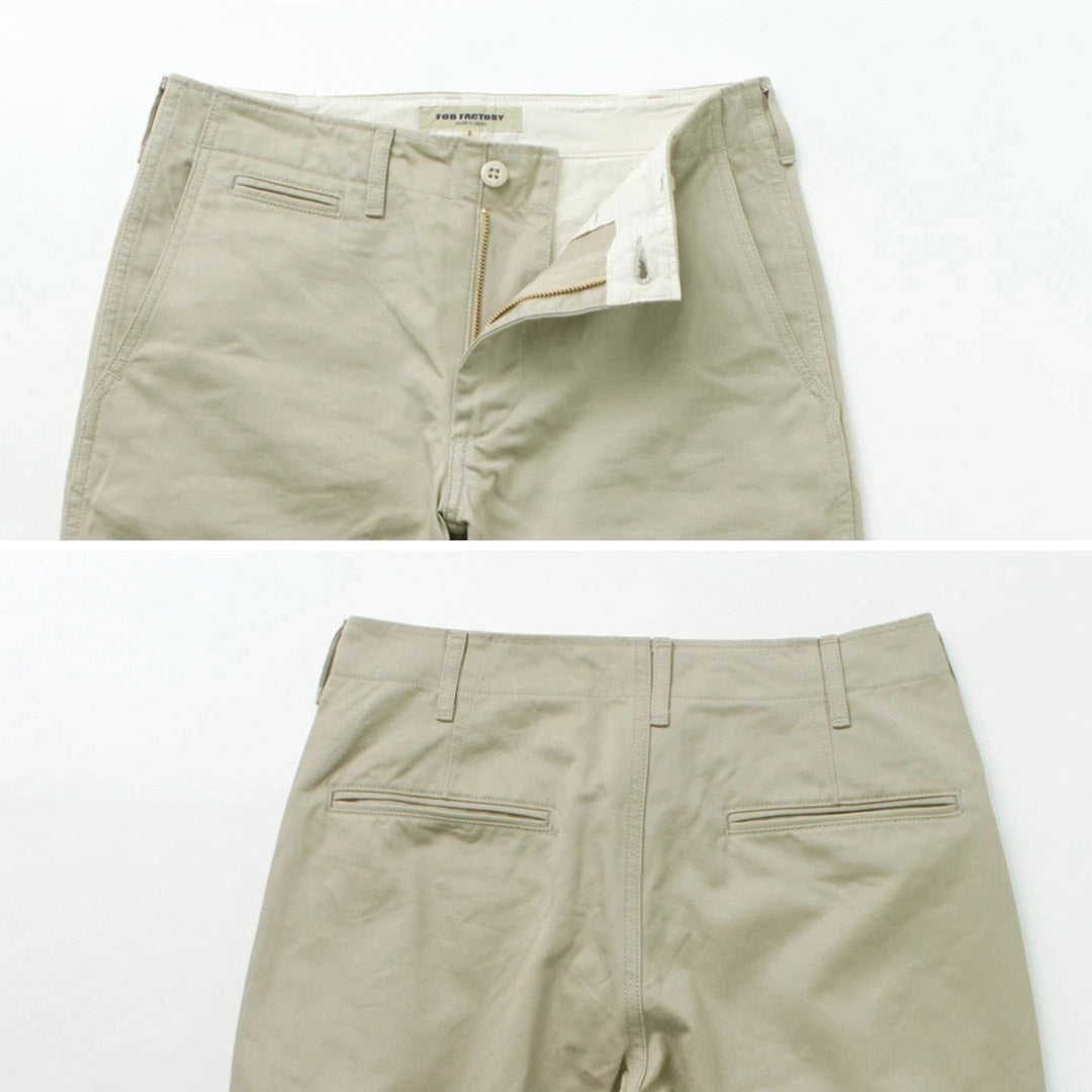 FOB FACTORY / F0514 Narrow U.S. Trousers