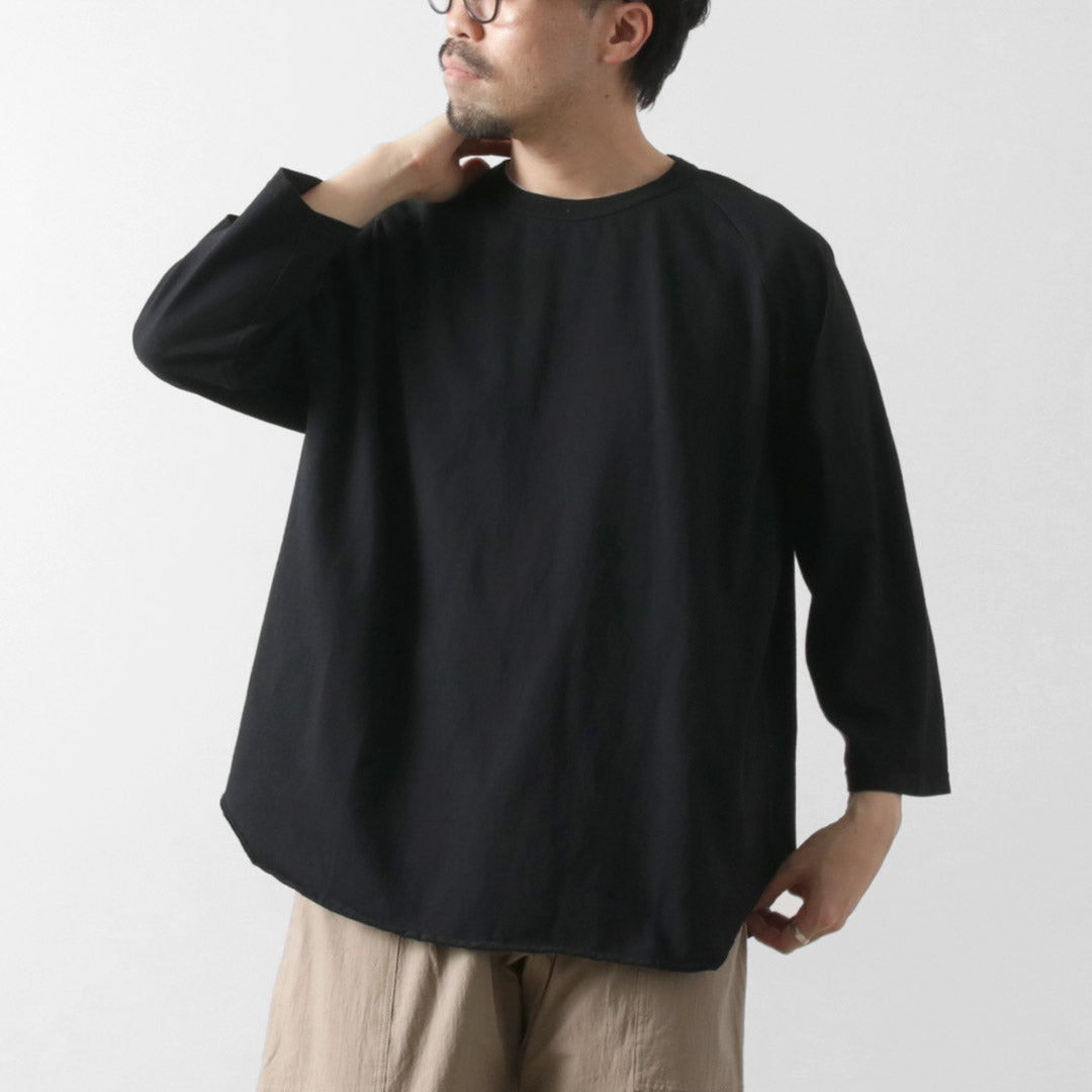 WALLA WALLA SPORT / 3/4 袖纯色棒球 T 恤