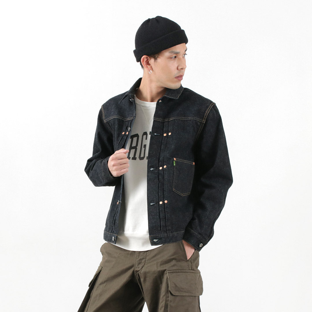 FOB FACTORY / F2432 Selvage 14.75oz 차고 데님 재킷