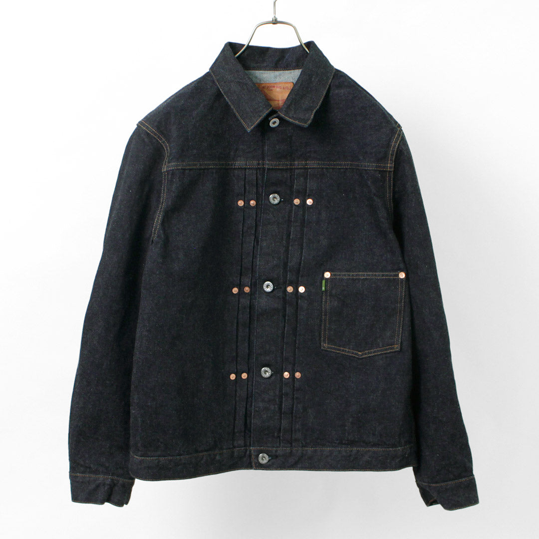 FOB FACTORY / F2432 Selvage 14.75oz 차고 데님 재킷