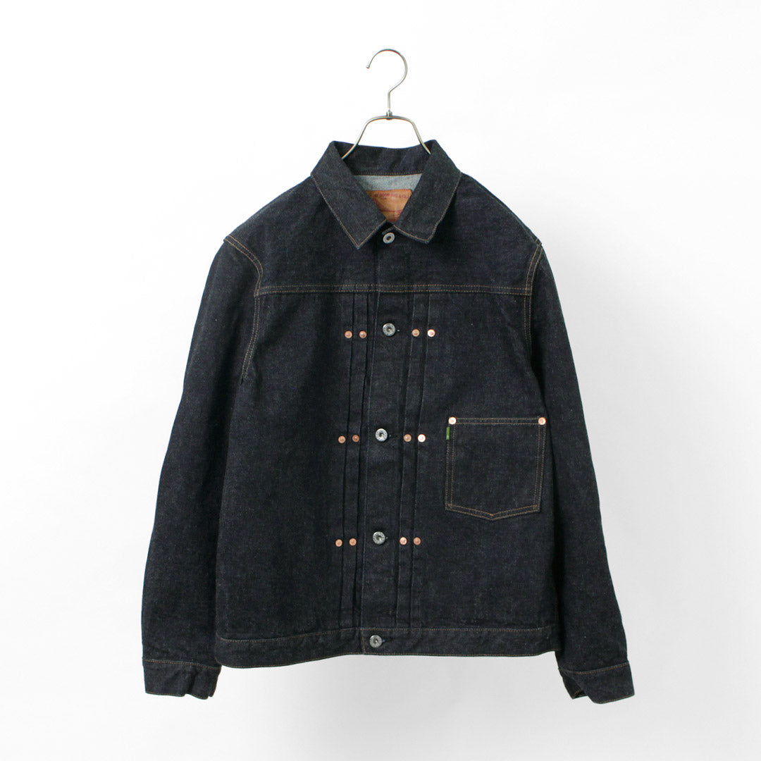 FOB FACTORY / F2432 Selvage 14.75oz 차고 데님 재킷