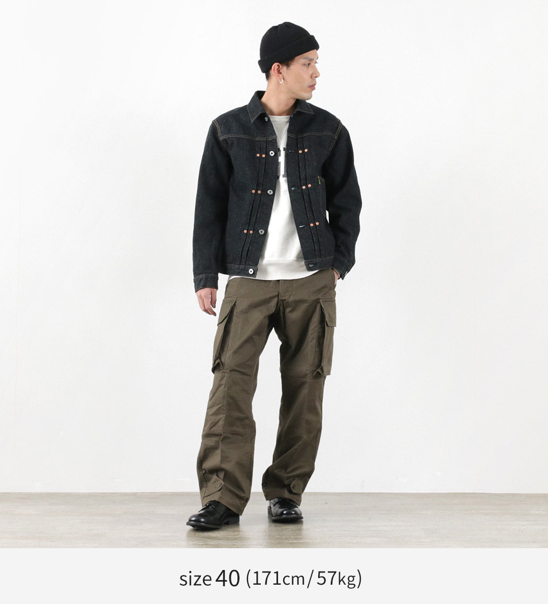 FOB FACTORY / F2432 Selvage 14.75oz 차고 데님 재킷