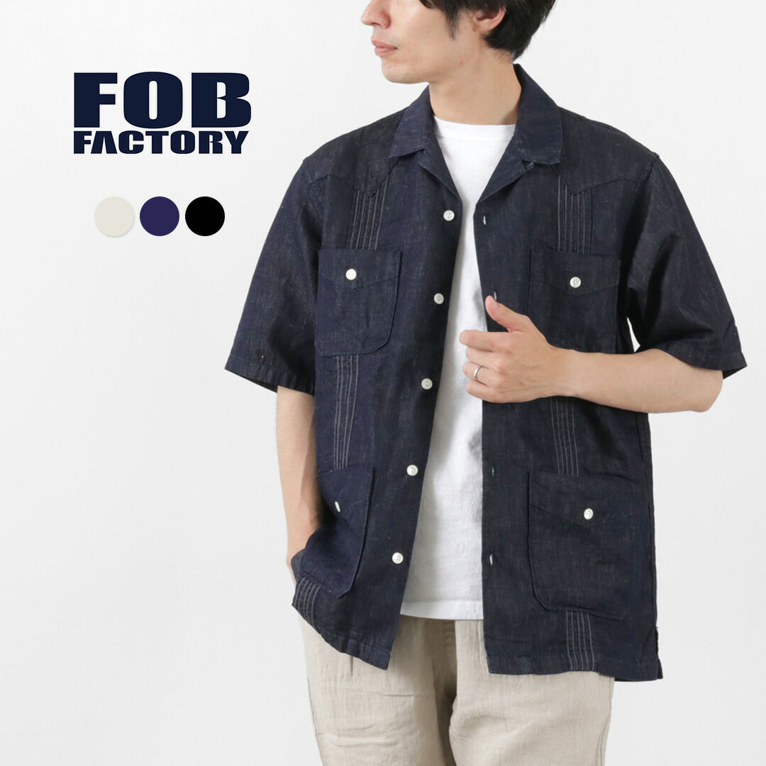FOB FACTORY / F3491 쿠바 셔츠